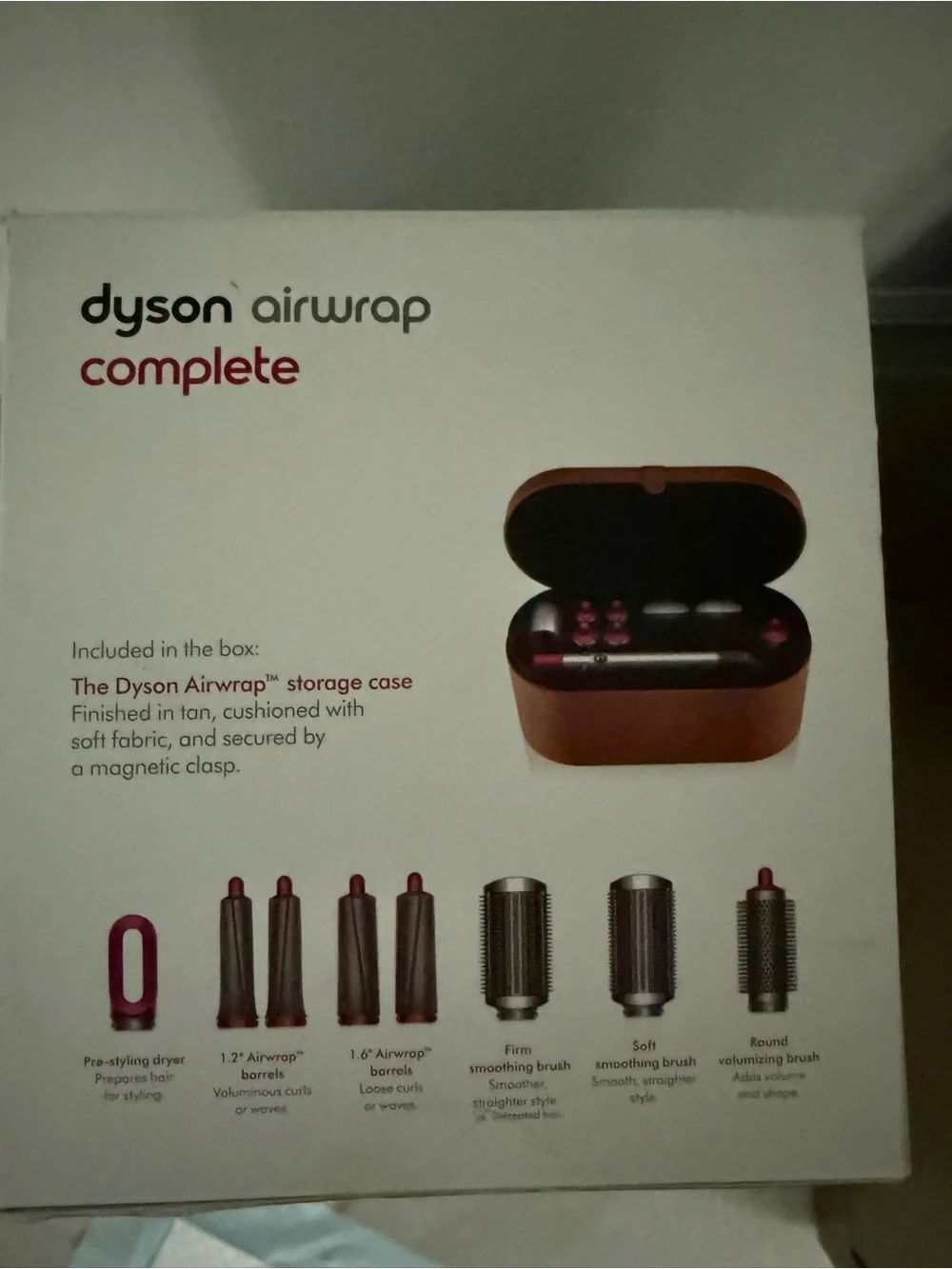 Dyson Airwrap Complete Hair Styling Set in Rose and Silver